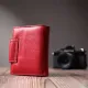 Жіночий гаманець вертикального формату із натуральної шкіри ST Leather 22704 Червоний