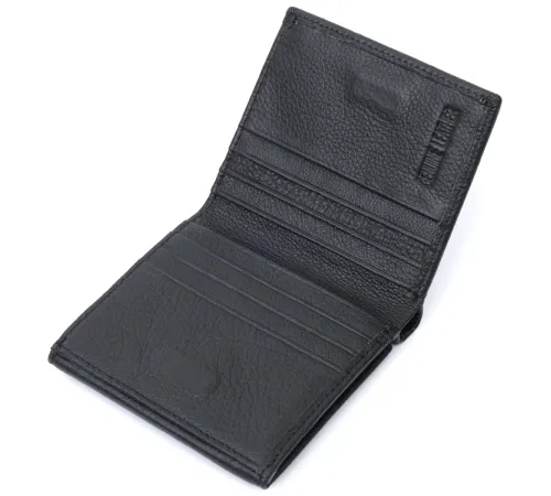 Гарний гаманець для жінок із натуральної шкіри ST Leather 22709 Чорний