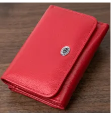 Жіночий гаманець горизонтального формату ST Leather 22721 Червоний