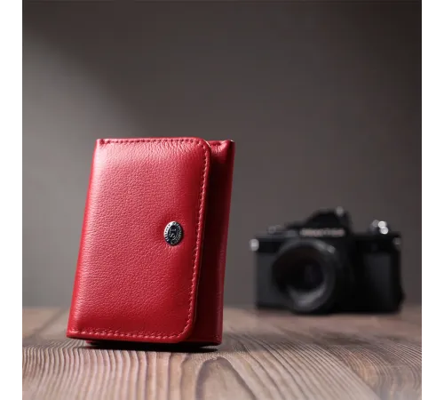Жіночий гаманець горизонтального формату ST Leather 22721 Червоний