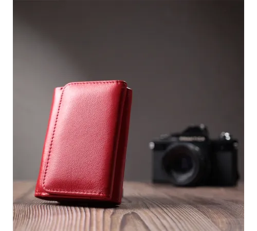 Жіночий гаманець горизонтального формату ST Leather 22721 Червоний