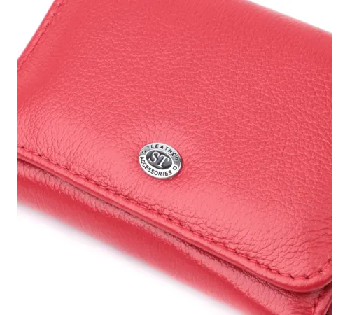 Жіночий гаманець горизонтального формату ST Leather 22721 Червоний