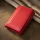 Жіноче портмоне з монетницею із натуральної шкіри ST Leather 22727 Червоний