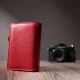 Ідеальний гаманець з монетницею із натуральної шкіри ST Leather 22739 Червоний