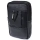 Чоловіча сумка на пояс із натуральної шкіри Vintage 22736 Чорний