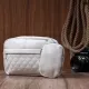 Елегантна жіноча сумка крос-боді з монетницею з екошкіри Vintage 22798 Білий
