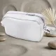 Елегантна жіноча сумка крос-боді з монетницею з екошкіри Vintage 22798 Білий