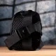 Слінг сумка для подорожей із якісного текстилю Vintage 22866 Чорний