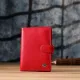 Красива обкладинка на документи для жінок з натуральної шкіри ST Leather 23118 Червоний