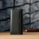 Стильний гаманець у два складення з натуральної шкіри ST Leather 23066 Зелений