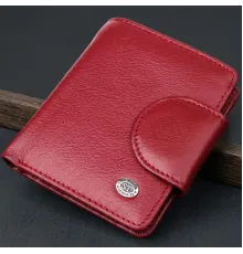 Жіночий гаманець вертикального формату з натуральної шкіри ST Leather 23071 Бордовий