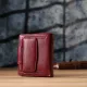 Жіночий гаманець вертикального формату з натуральної шкіри ST Leather 23071 Бордовий