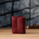 Мініатюрний жіночий гаманець із натуральної шкіри ST Leather 23082 Бордовий