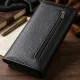 Жіночий вертикальний гаманець із натуральної шкіри ST Leather 23084 Чорний