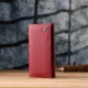 Яскравий вертикальний гаманець із натуральної шкіри ST Leather 23087 Червоний