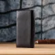 Солідний жіночий гаманець із натуральної шкіри ST Leather 23088 Чорний