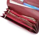 Практичний гаманець для жінок із натуральної шкіри ST Leather 23098 Бордовий