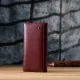 Практичний гаманець для жінок із натуральної шкіри ST Leather 23098 Бордовий
