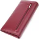 Практичний гаманець для жінок із натуральної шкіри ST Leather 23098 Бордовий