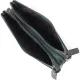 Красивий шкіряний гаманець на три відділення ST Leather 23110 Зелений