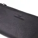 Практичний шкіряний гаманець на три відділення ST Leather 23111 Чорний