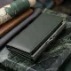 Місткий жіночий гаманець на магнітах із натуральної шкіри ST Leather 23115 Зелений