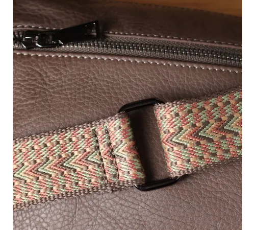 Жіноча сумка на плече із натуральної шкіри Vintage 23003 Коричневий