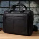 Портфель для чоловіків з натуральної шкіри Vintage 23042 Чорний