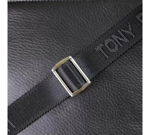 Чоловіча сумка через плече з м'якої натуральної шкіри Tony Perotti 20845_1 (9207-24 nero) Чорний