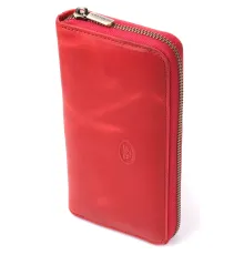 Жіночий гаманець з матової натуральної шкіри Tony Perotti 20834_1 (2250 rosso) Червоний