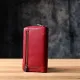 Жіночий вертикальний гаманець з натуральної шкіри Tony Perotti 20879_1 (5084 rosso) Червоний