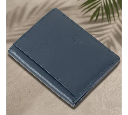 Кредитниця Tony Perotti натуральна шкіра Cortina 5045 navy (90153) Темно-синя