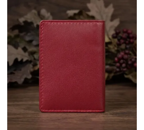 Візитниця Tony Perotti Cortina 5004 rosso (90314) Червона