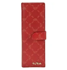 Візитниця на кнопці Tony Perotti Luxury 2639 rosso (90387) Червона