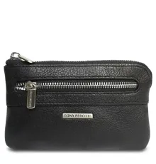 Ключниця Tony Perotti New Contatto з натуральної шкіри 359L nero (90418) Чорна