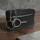 Ключниця Tony Perotti New Contatto з натуральної шкіри 359L nero (90418) Чорна