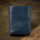 Кредитниця Tony Perotti натуральна шкіра Nevada 3813 (90513) Синя
