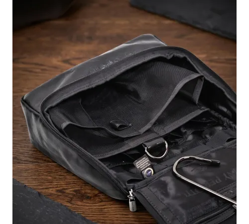 Чоловіча косметичка Tony Perotti Italico 8220 nero (90568) Чорна