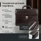 Чоловічий діловий портфель Tony Perotti натуральна шкіра Italico 8008/40 (90376) Коричневий