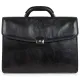 Чоловічий діловий портфель Tony Perotti 8009/42 nero (90377) Чорний