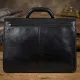Чоловічий діловий портфель Tony Perotti 8009/42 nero (90377) Чорний