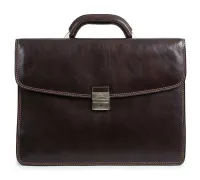 Чоловічий діловий портфель Tony Perotti 8009/42 moro (90378) Коричневий
