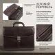 Чоловічий діловий портфель Tony Perotti 8009/42 moro (90378) Коричневий