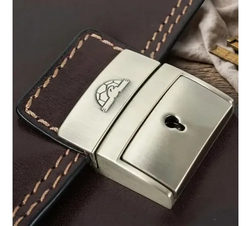 Чоловічий діловий портфель Tony Perotti 8009/42 moro (90378) Коричневий