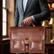 Чоловічий діловий портфель Tony Perotti натуральна шкіра Italico 8013/42 (90379) Чорний