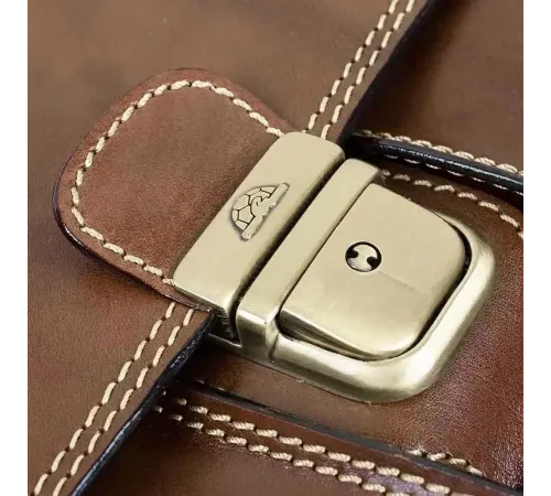 Чоловічий діловий портфель Tony Perotti Italico 8013/42 (90388) Коньячний