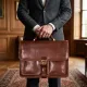Чоловічий діловий портфель Tony Perotti Italico 8013/42 (90388) Коньячний