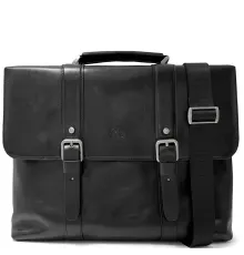 Чоловічий портфель з натуральної шкіри Tony Perotti Italico 9225G-38 (90415) Чорний