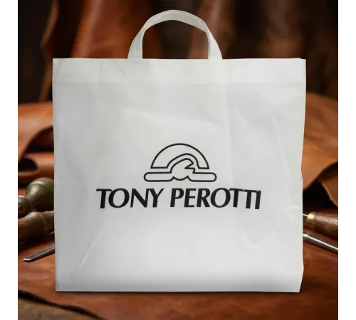 Чоловічий портфель з натуральної шкіри Tony Perotti Italico 9225G-38 (90415) Чорний