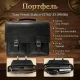 Чоловічий портфель з натуральної шкіри Tony Perotti Italico 9276G-35 (90416) Чорний